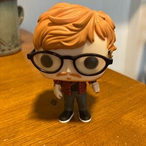 Ed Sheeran with glasses & Guitar Funko Pop (No box)